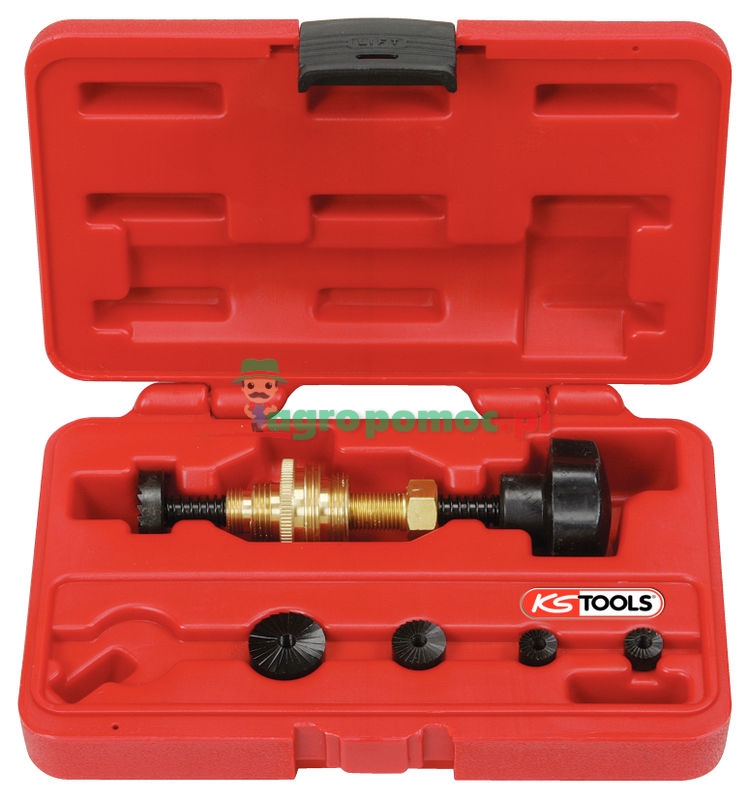 KS Tools Tap seatingmilling tool set,6pcs,3/8"-1" | zdjęcie nr 1