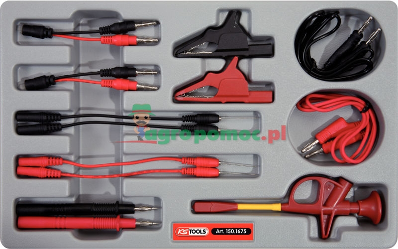KS Tools Testing set of accessories, 13 pcs. | zdjęcie nr 1