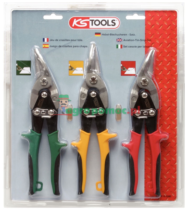 KS Tools Tin snips set | zdjęcie nr 1