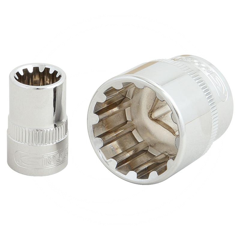 KS Tools TRIPLE+ socket, 1/4", 9mm | zdjęcie nr 1