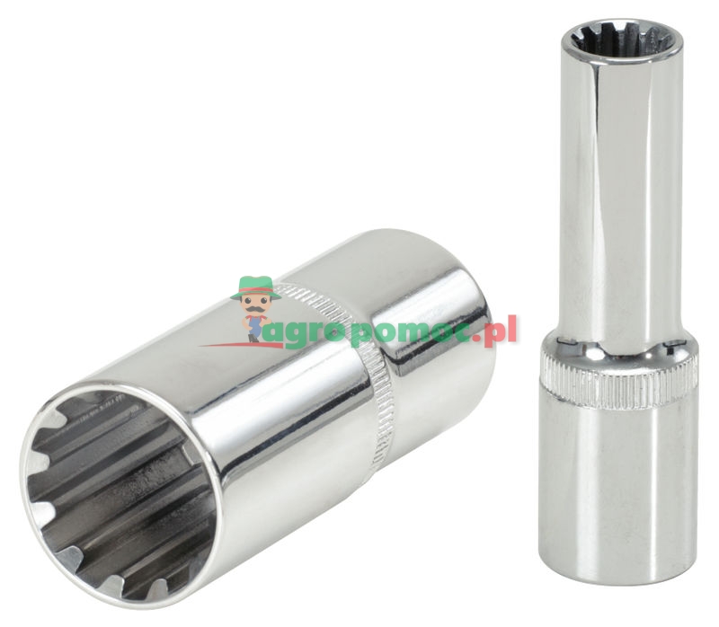 KS Tools TRIPLE+ socket, deep, 1/2", 13mm | zdjęcie nr 1