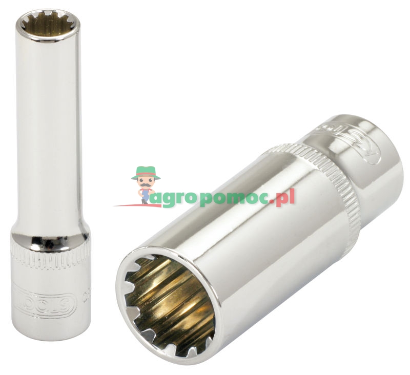 KS Tools TRIPLE+ socket, deep, 1/4", 4.5mm | zdjęcie nr 1