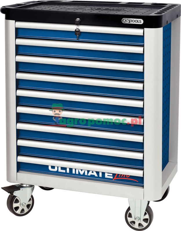 KS Tools ULTIMATE, blue roller cabinet,9 drawer | zdjęcie nr 1