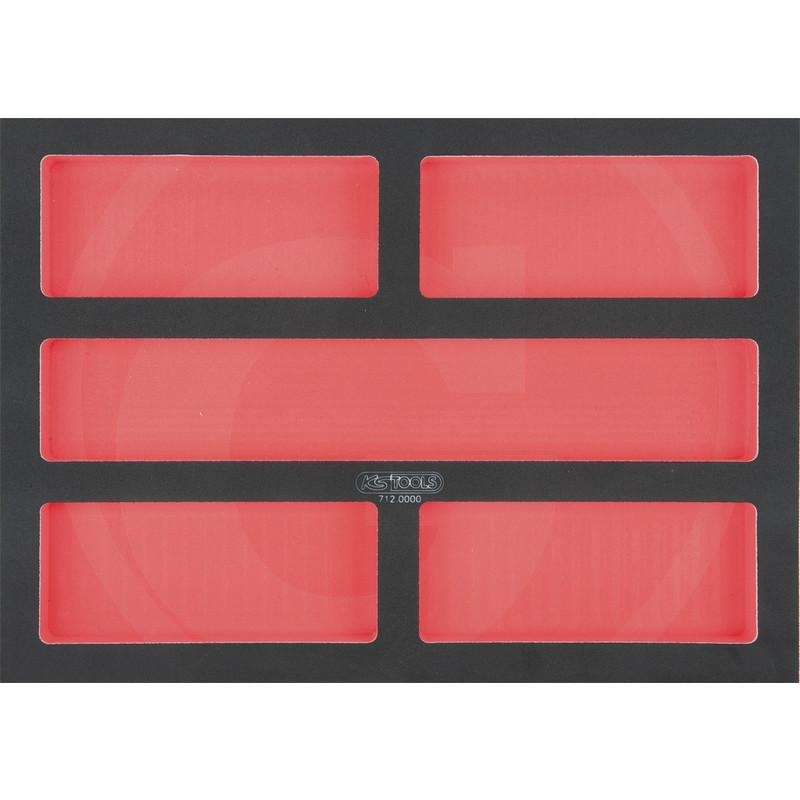 KS Tools Uni inlay, empty, 1/2 system insert | zdjęcie nr 1