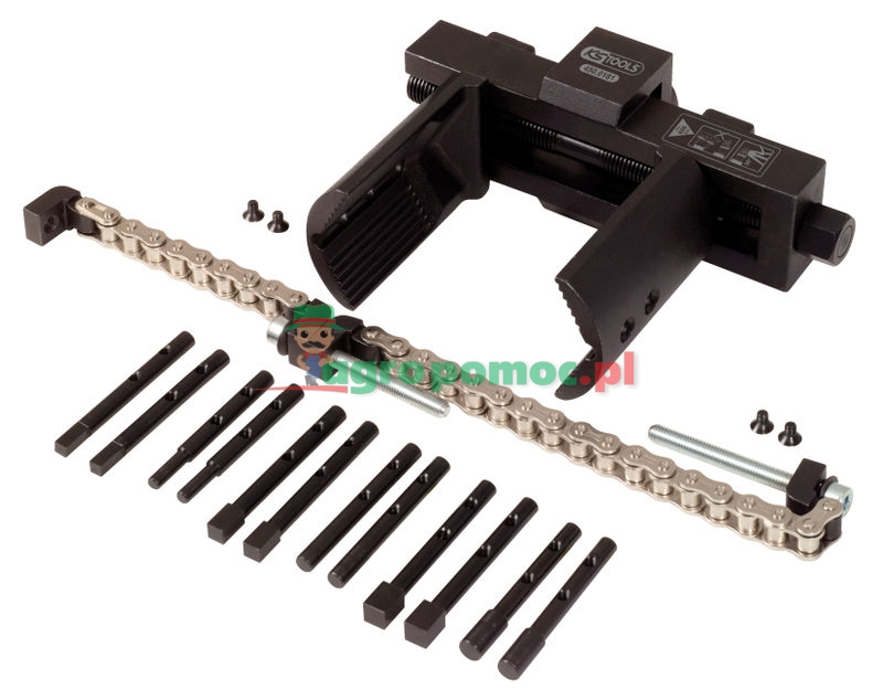 KS Tools Vario-nut and cap wrench set, heavy duty | zdjęcie nr 1