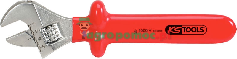 KS Tools VDE adjustable spanner, 30mm | zdjęcie nr 1