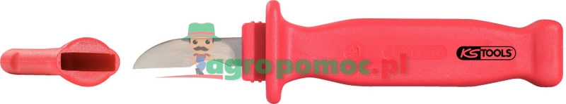 KS Tools VDE cable stripping knife, 195mm | zdjęcie nr 1