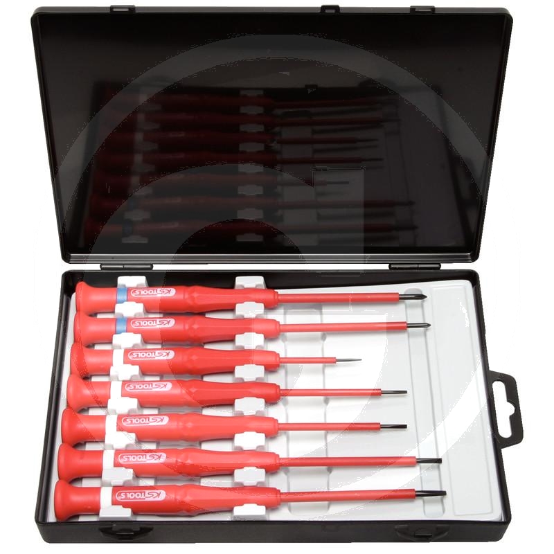 KS Tools VDE Precision screwdriver set, 7pcs | zdjęcie nr 1
