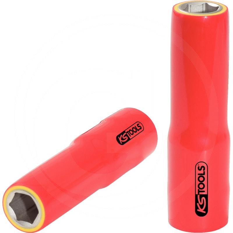 KS Tools VDE socket, deep 1/2", 8mm | zdjęcie nr 1
