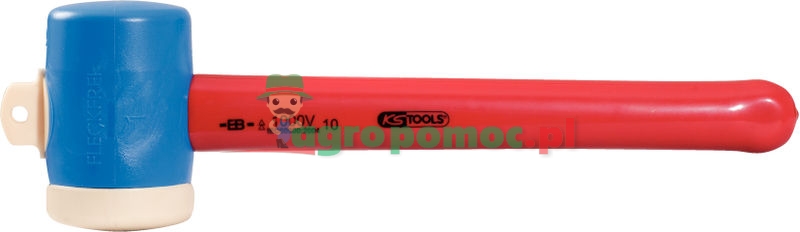 KS Tools VDE soft face hammer, 55mm | zdjęcie nr 1