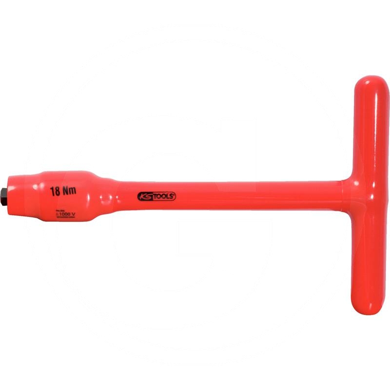 KS Tools VDE torque limiter, T-grip 3/8", 0-18Nm | zdjęcie nr 1