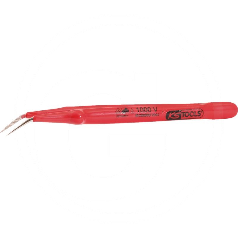 KS Tools VDE tweezers, curved, 11.5mm | zdjęcie nr 1