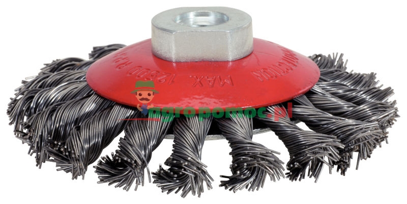 KS Tools Wire brush,steel wire, 0,50,Ø100mm | zdjęcie nr 1