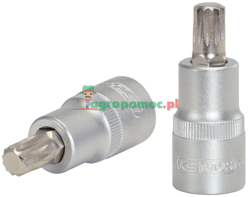 KS Tools XZN spline bit socket, 1/4", M4 | zdjęcie nr 1