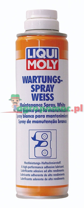 Liqui Moly Maintenance spray, white | zdjęcie nr 1