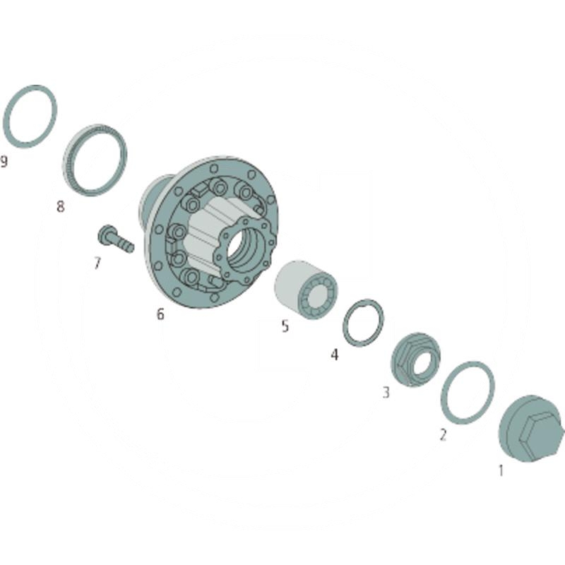 Mercedes LKW Achskappe | zdjęcie nr 1