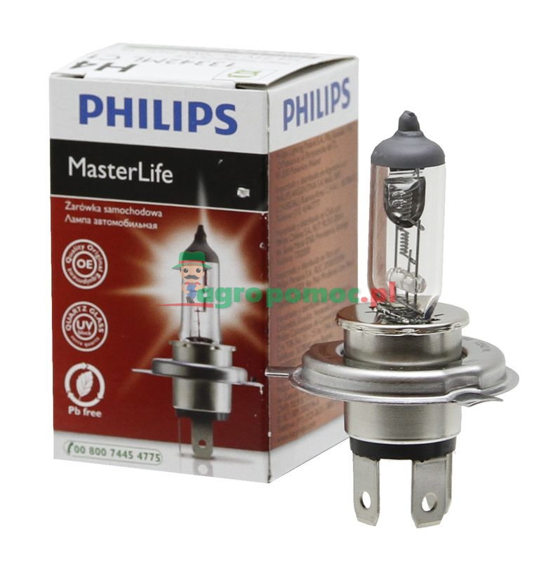 Philips Headlight bulb, 24V / 70W, H7 (44713972MLC1) - Spare parts for  agricultural machinery and tractors.