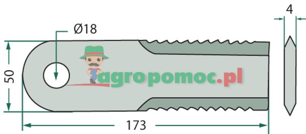 Rasspe Flail blade | zdjęcie nr 1