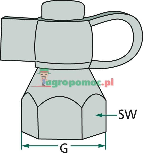 WABCO Barb | 463 703 105 0, 076.354-10 | zdjęcie nr 1