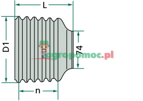 Walterscheid Guard cone | 365350, 1365350, 85.15.10 | zdjęcie nr 1