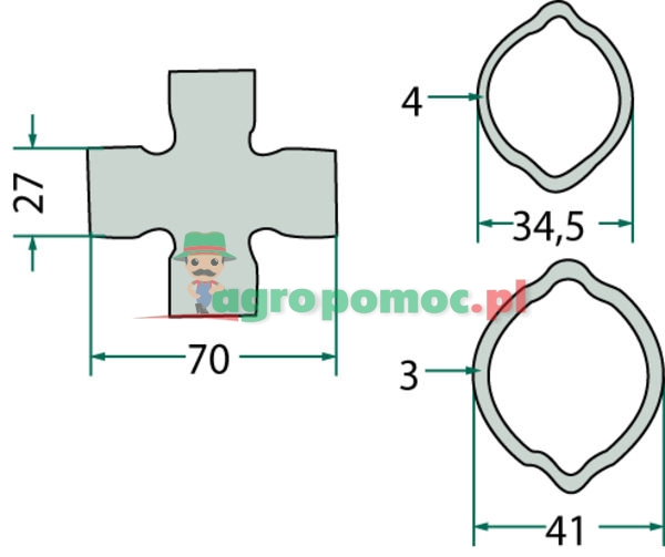 Weasler Profile yoke | zdjęcie nr 1