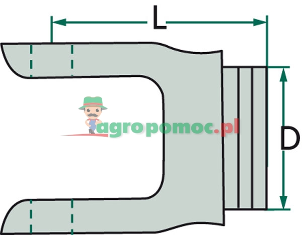 Weasler Profile yoke | 204056860 | zdjęcie nr 1