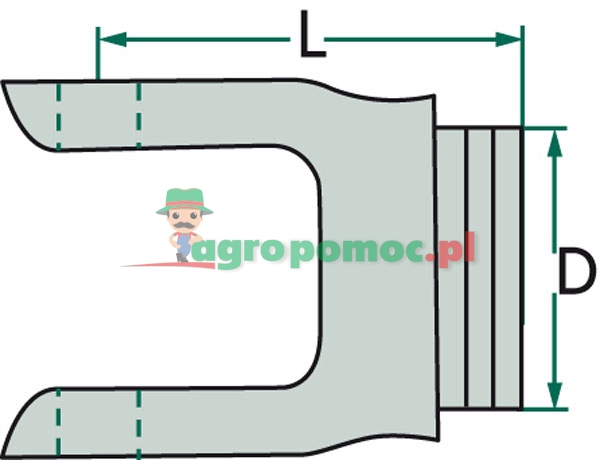 Weasler Profile yoke | 204066852 | zdjęcie nr 1
