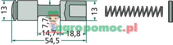 Weasler Sliding pin set | zdjęcie nr 1