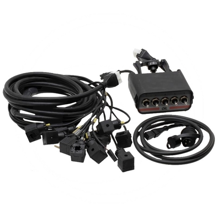  5-button Cetop control with cable