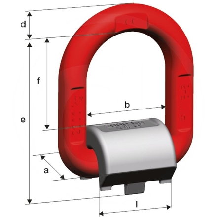  Anchor point weld-on