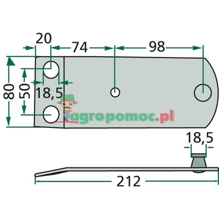  Blade holder | 121879