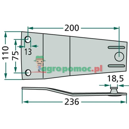  Blade holder | 434112