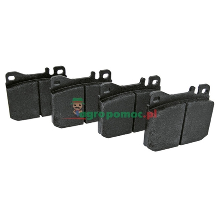  Brake pad set | A0034207420