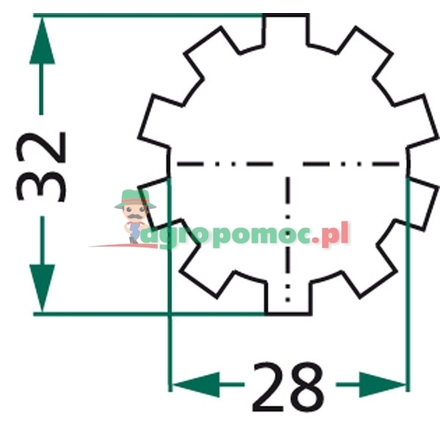 Clutch plate 225 | 02940369, 02307628, 02913034, 04381284, 323003616