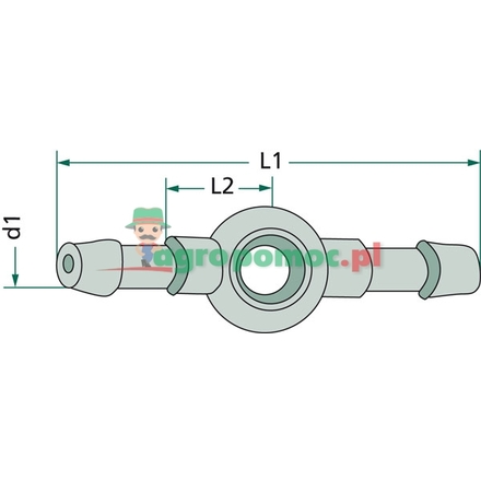  Double banjo connector