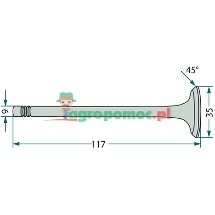  Exhaust valve | F238200210030