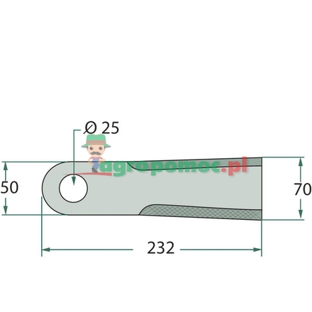  Flail knife | 03202103