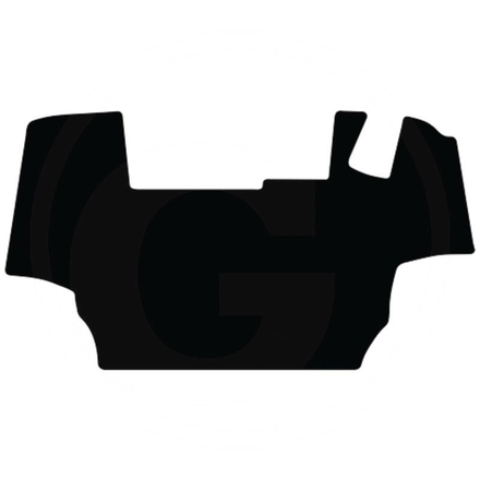  Floor mat, velour, black