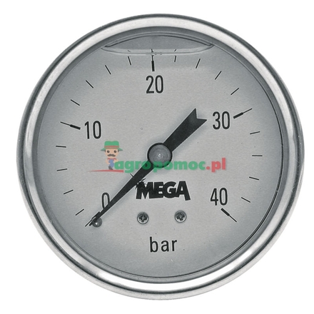  Glycerine-filled pressure gauge