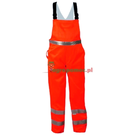 Hi-vis dungarees, orange, size XXL