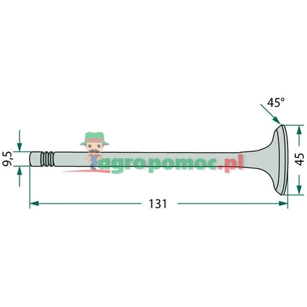  Inlet valve | R89219, R51735