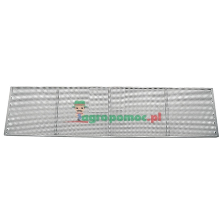  Perforated back wall metal plate