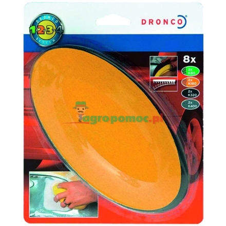  Refill pack oval sander