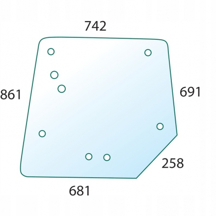  Rear screen | 3715438M1