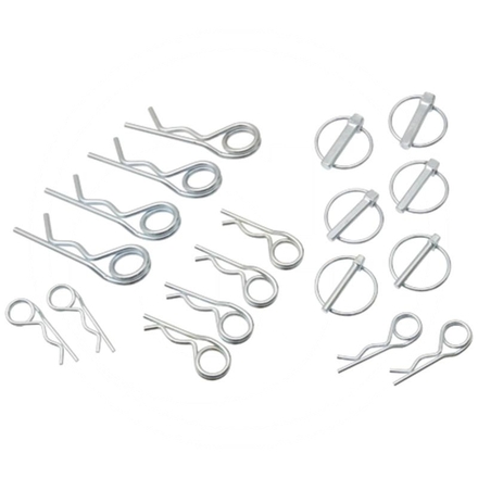 Blister Spring lynch pin set, double curve