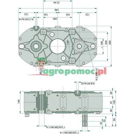 BONDIOLI & PAVESI Spur gear IMR4