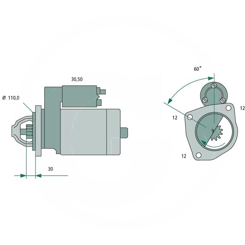 Bosch Starter | 2022506, 2000314, 4699705, 4737755, 4755109, 4763996, 500338952, 4187122, 4172113, 504059251, 88205006, 4692478, 4739353, 475485