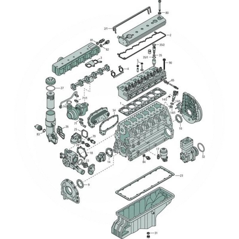 Elring Volldichtsatz Motor