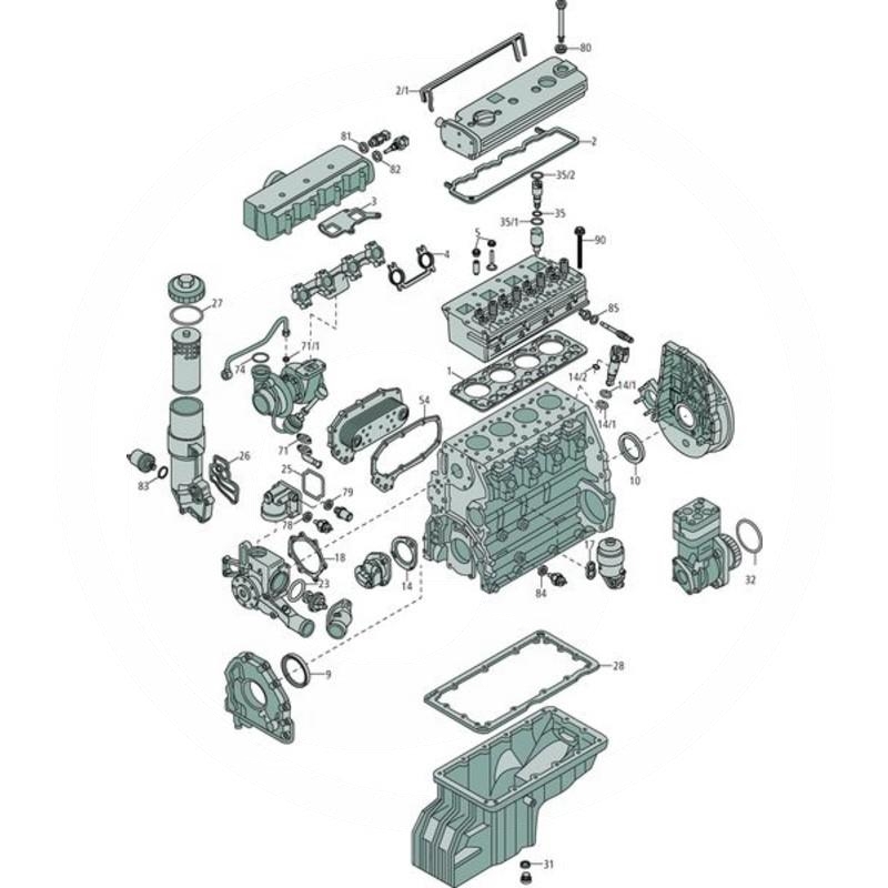 Elring Volldichtsatz Motor