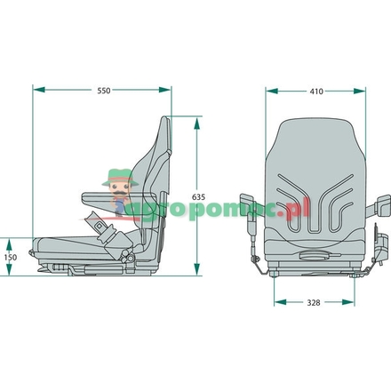 GRAMMER Forklift seat
